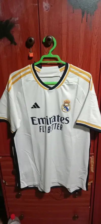 Camiseta Real Madrid Rodrygo Adidas 2023 - miniatura 1