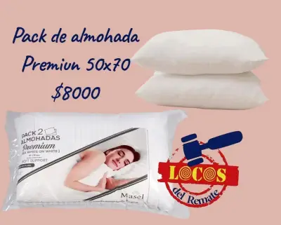Pack de Almohadas Premium 50x70 Masel - miniatura 1