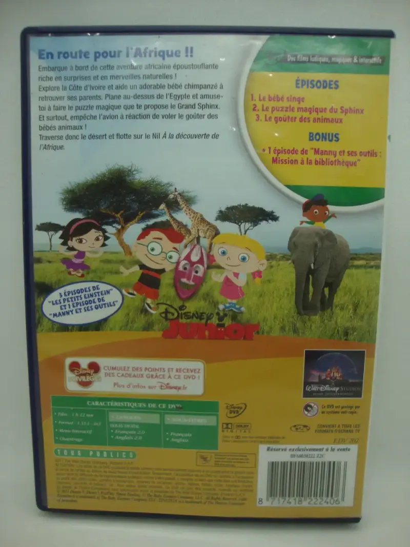 DVD Les Petits Einstein: Bienvenue en Afrique - 2