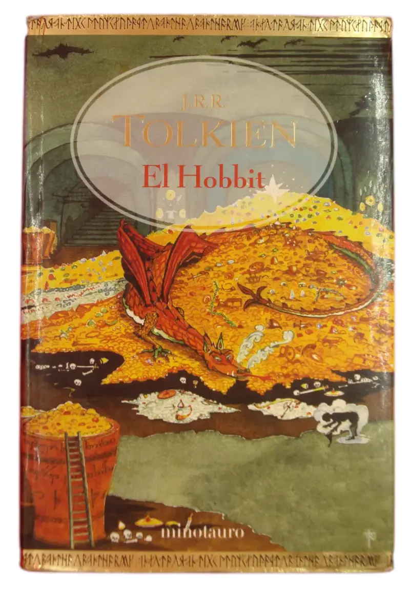 Libro El Hobbit de J.R.R. Tolkien Edición Minotauro - 1