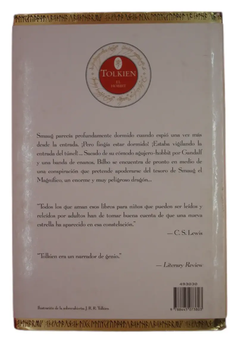 Libro El Hobbit de J.R.R. Tolkien Edición Minotauro - 2