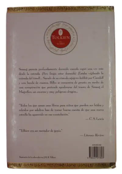 Libro El Hobbit de J.R.R. Tolkien Edición Minotauro - miniatura 2
