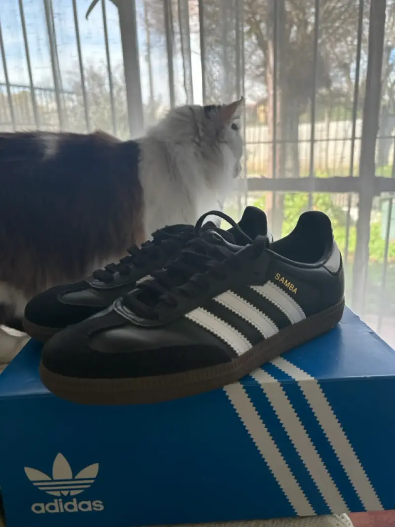 Zapatillas Adidas Samba negras clásicas - 2