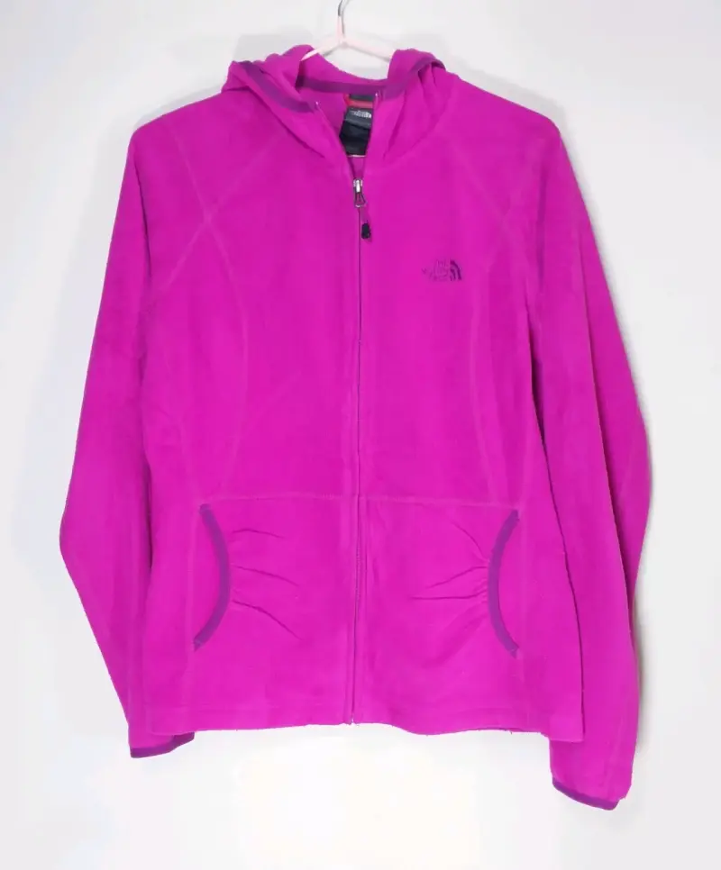 Polar fucsia The North Face con capucha - 1