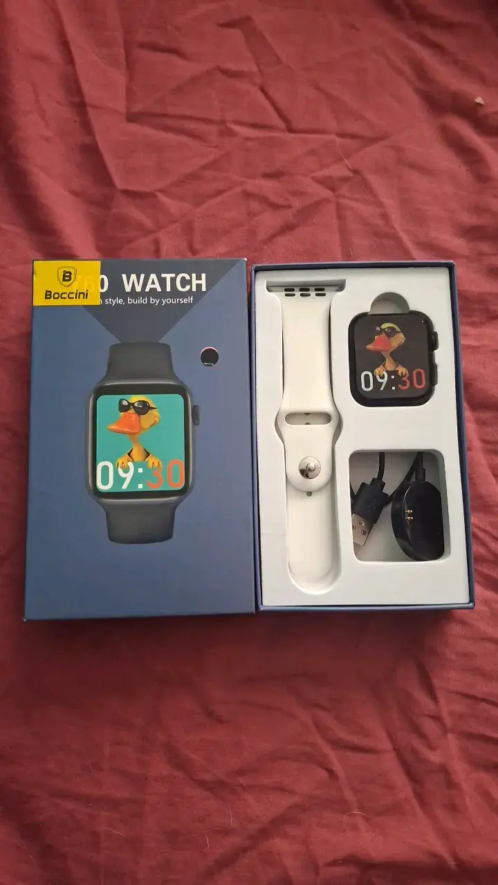 Smartwatch Boccini V60 con Correa Blanca - 1