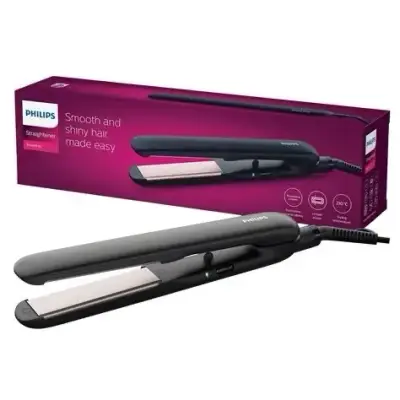 Plancha de Pelo Philips Essential Negra - miniatura 1