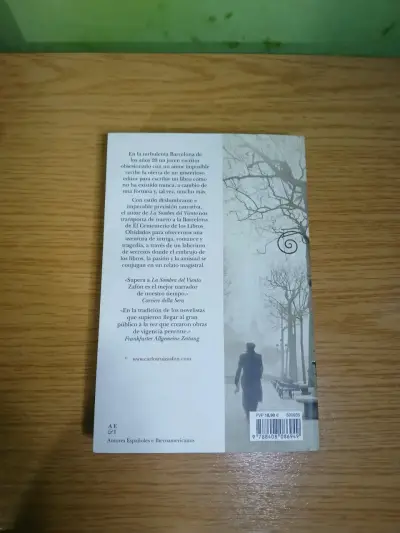 Libro 'El Juego del Ángel' de Carlos Ruiz Zafón - miniatura 4