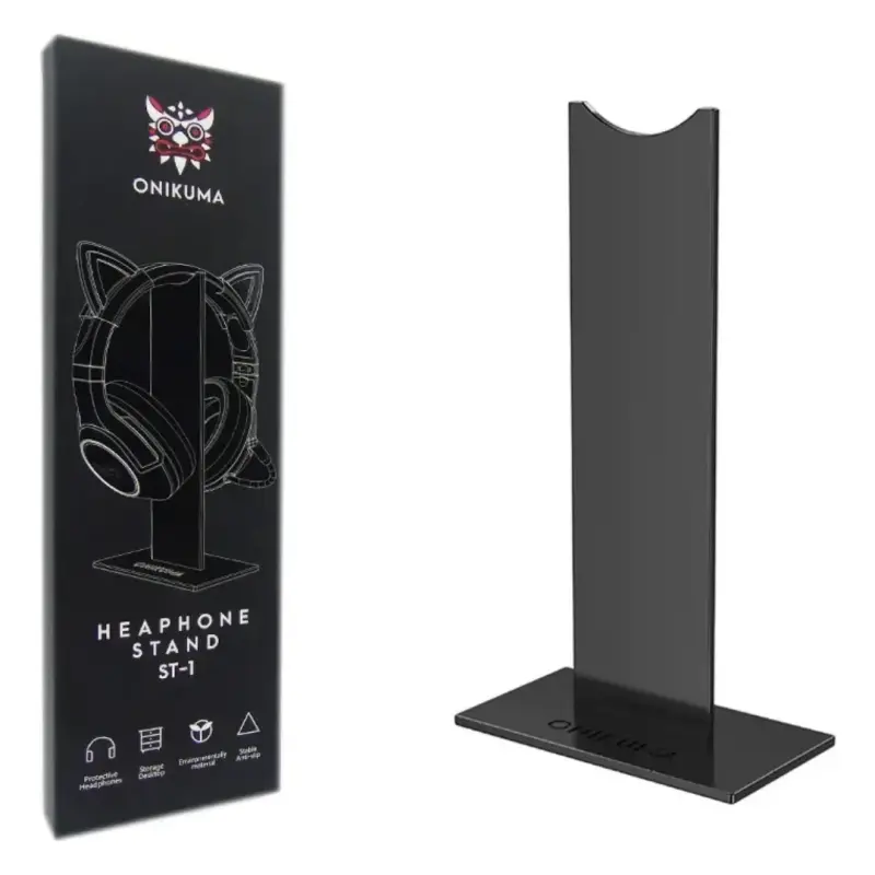 Soporte para Audifonos Onikuma ST-1 NEGRO - 1