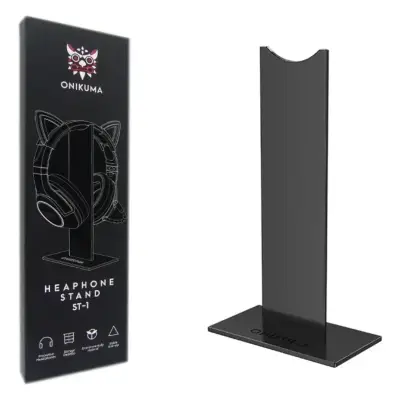 Soporte para Audifonos Onikuma ST-1 NEGRO - miniatura 1