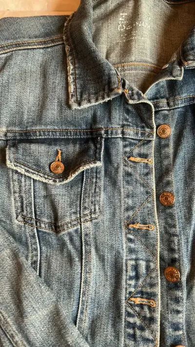 Chaqueta de mezclilla zara mujer - miniatura 2