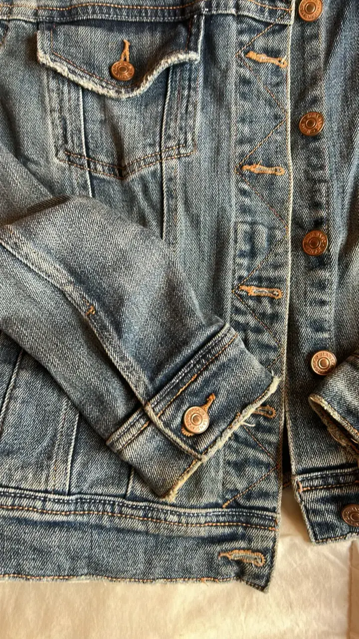 Chaqueta de mezclilla zara mujer - 3