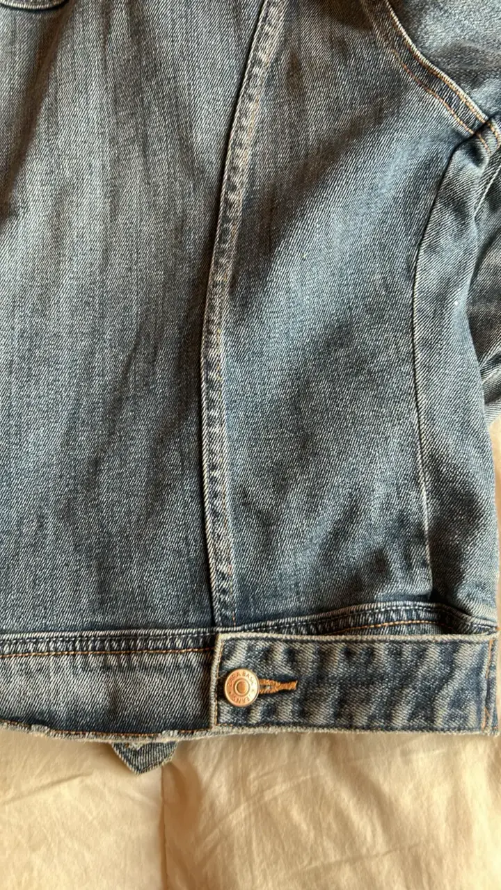 Chaqueta de mezclilla zara mujer - 4