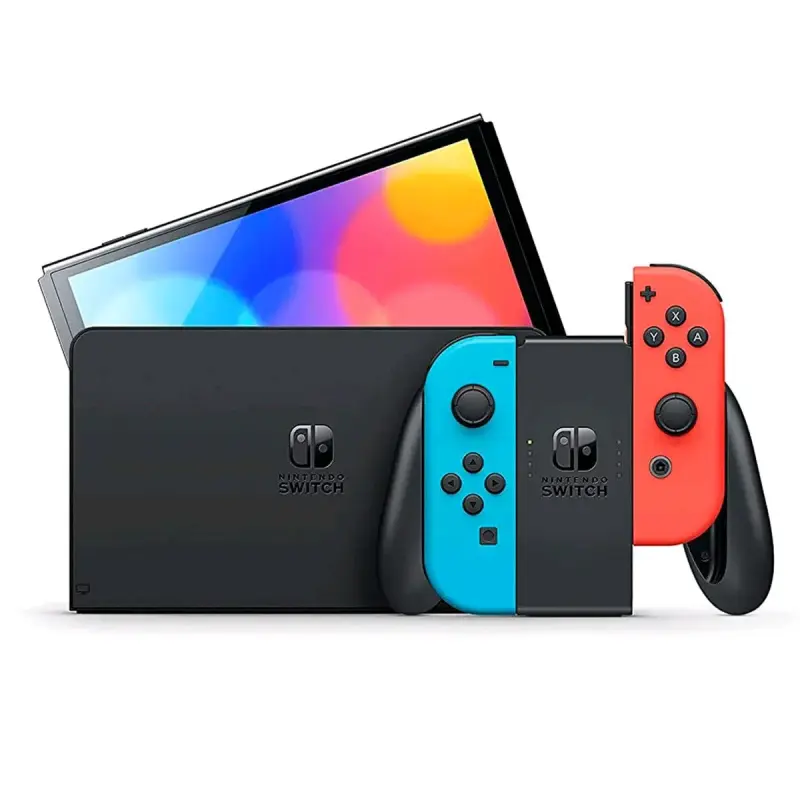 Consola Nintendo Switch Oled con Joy-Con Neon - 2
