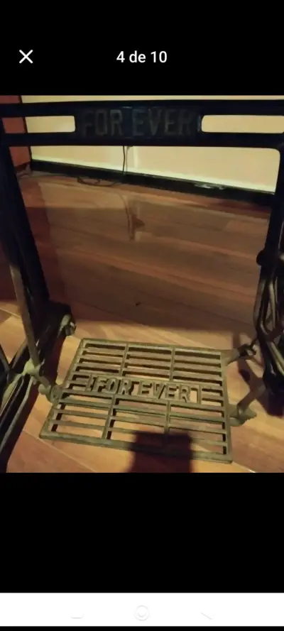 Máquina de Coser Antigua forever con Pedal - miniatura 4