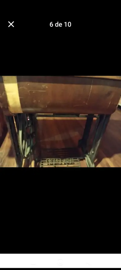 Máquina de Coser Antigua forever con Pedal - miniatura 5