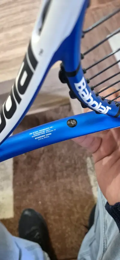 Raqueta de tenis Babolat azul con funda - miniatura 6