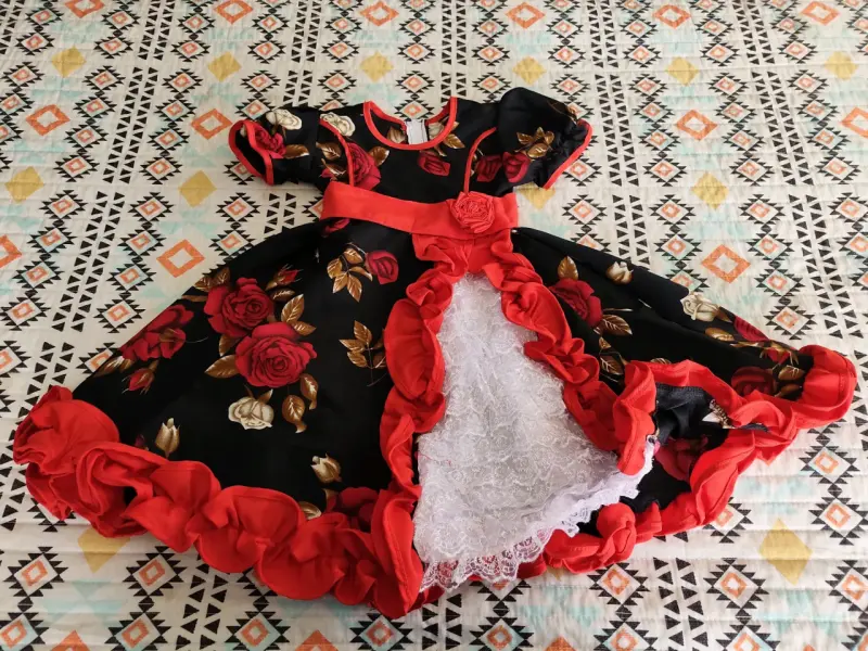 Vestido huasa talla 2 - 1