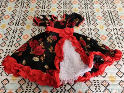 Vestido huasa talla 2 - miniatura 1