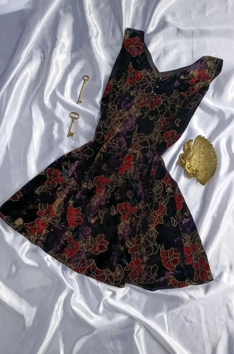 Vestido vintage floral - 3