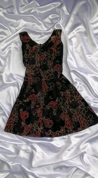 Vestido vintage floral - miniatura 6