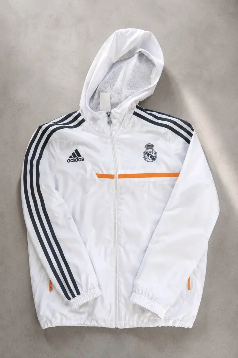 Chaqueta deportiva Adidas Real Madrid blanca - 2