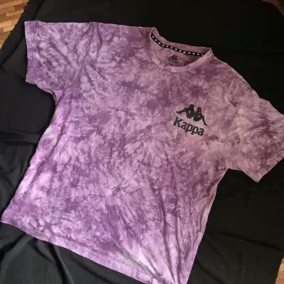 Polera Kappa morada tie-dye unisex - miniatura 1