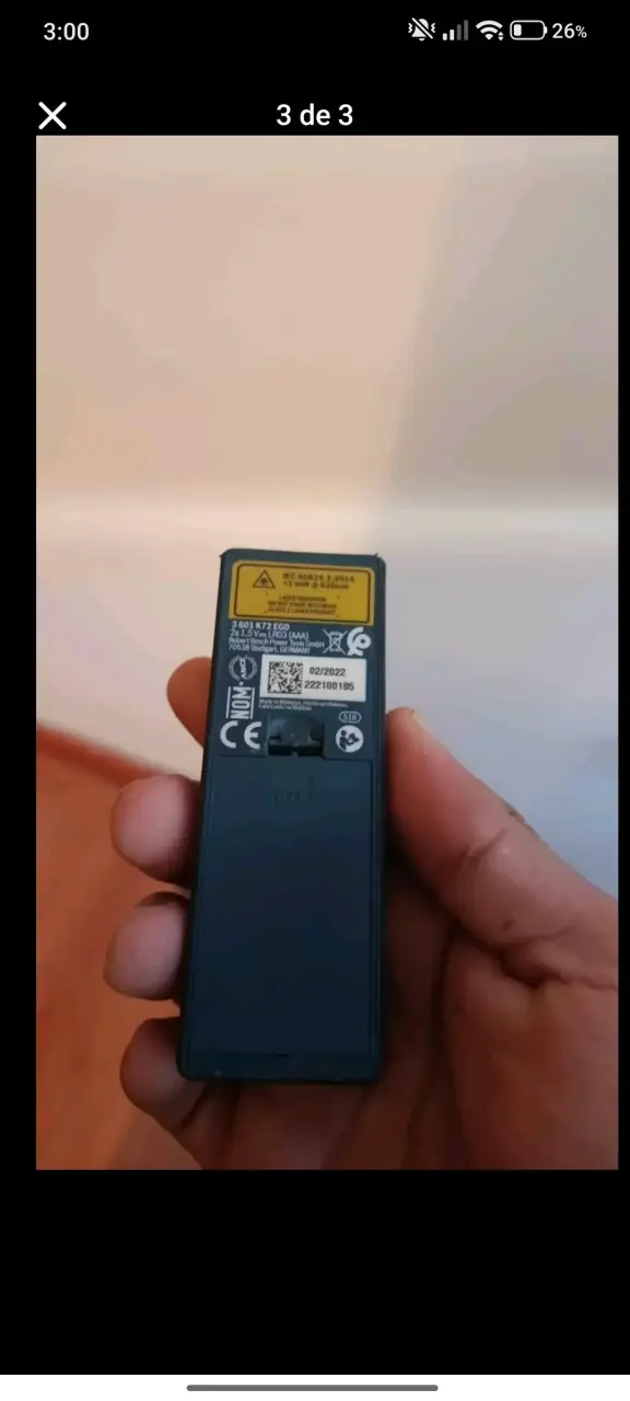 Medidor Láser Bosch GLM 20 Profesional - 3