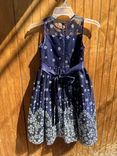 Vestido fiesta niña talla 10 - miniatura 3