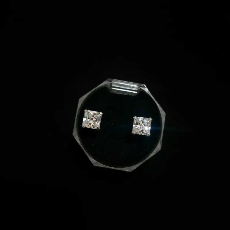 Aros de Plata con Zirconia Cúbica - 2