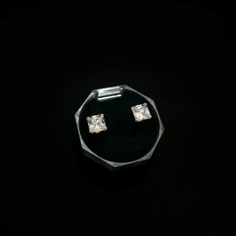 Aros de Plata con Zirconia Cúbica - 4
