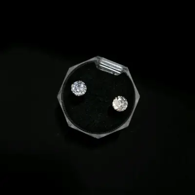 Aros de Plata Italiana 925 en estuche elegante - miniatura 2
