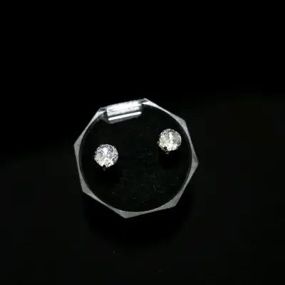 Aros de Plata Italiana 925 en estuche elegante - miniatura 3