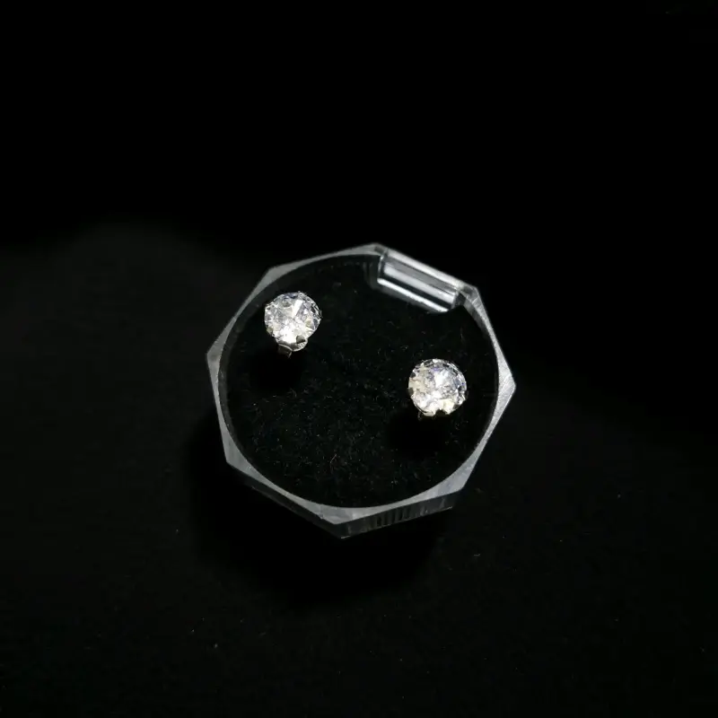 Aros de Plata Italiana 925 en estuche elegante - 4