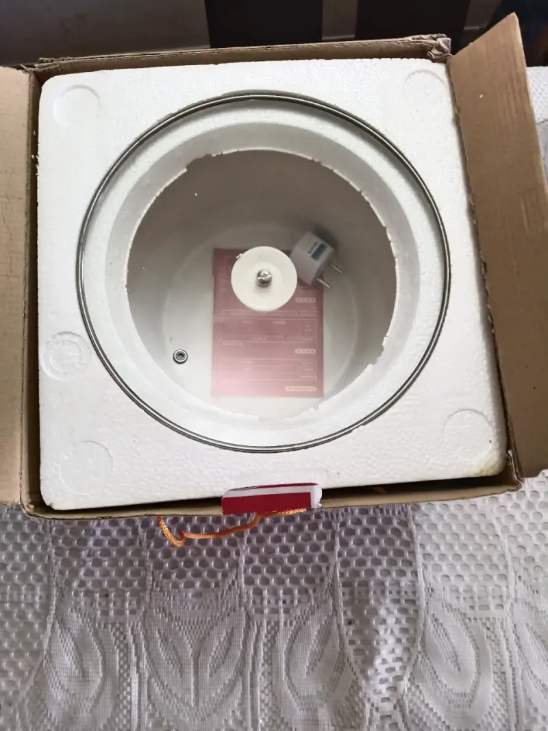 Olla eléctrica de cerámica con diseño floral - 4