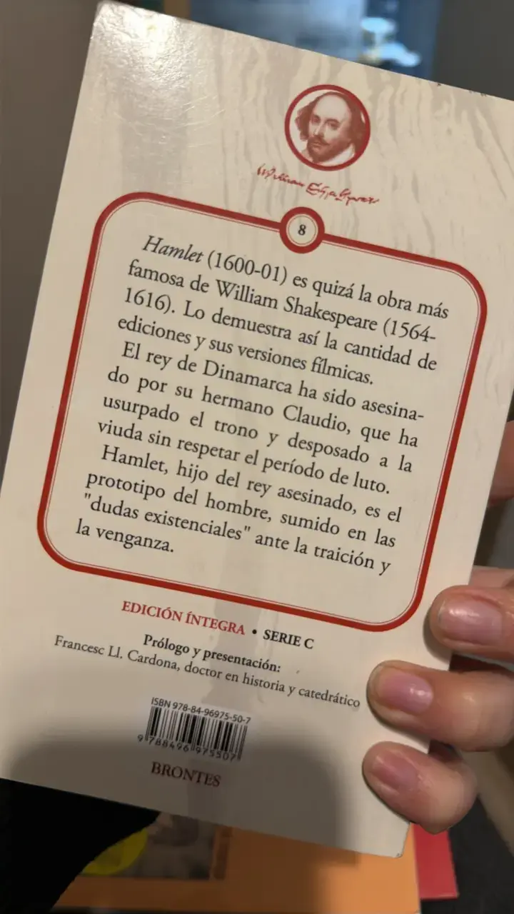 Hamlet de William Shakespeare Edición Fontana - 2