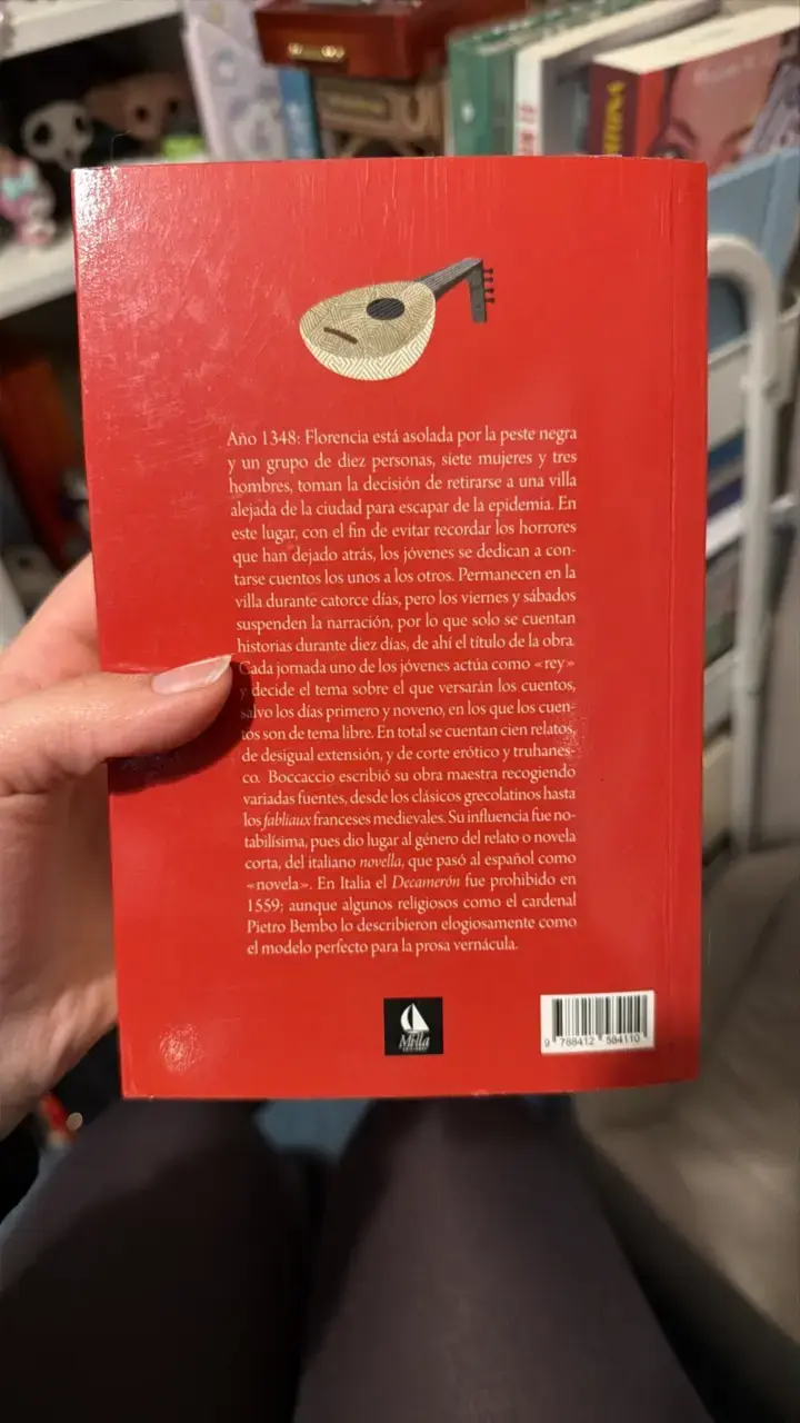 Libro Decamerón de Boccaccio en buen estado - 2