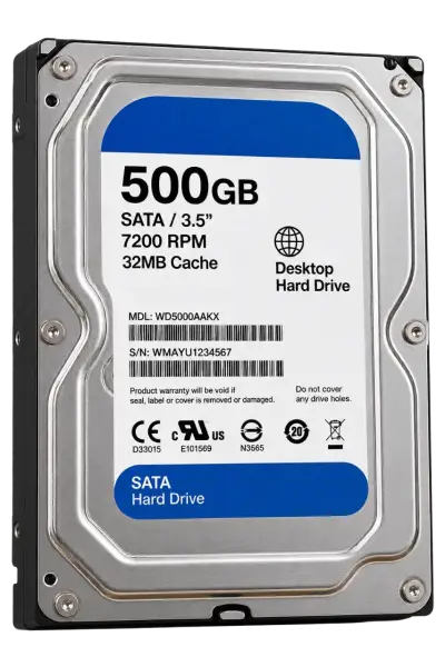 Disco Duro Interno 500GB SATA 3.5'' 5400 RPM - miniatura 3