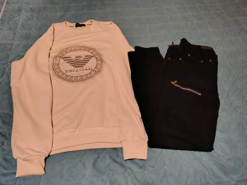 Jeans de mezclilla para mujer con diseño rasgado - 6
