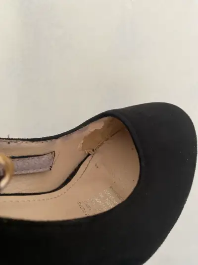 Zapatos de tacón negro - miniatura 3