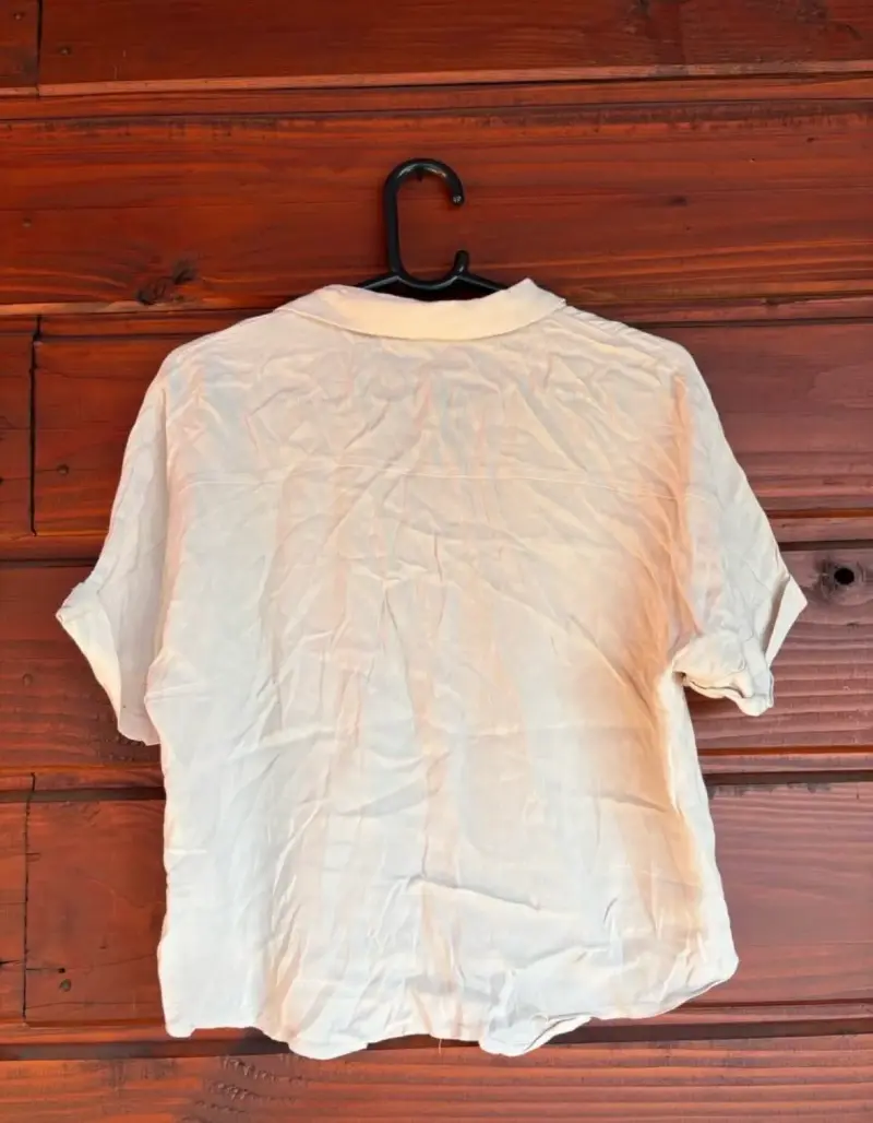 Blusa blanca de mujer Americanno talla M - 2