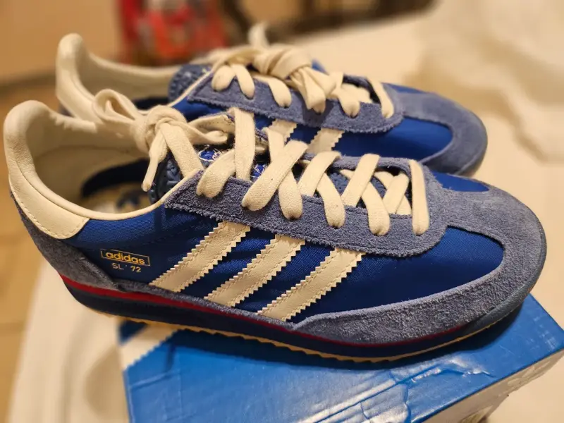 Zapatillas Adidas SL 72 Azul Clásicas - 3