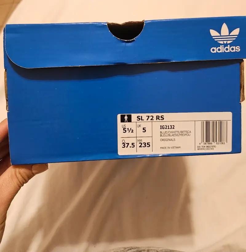 Zapatillas Adidas SL 72 Azul Clásicas - 5