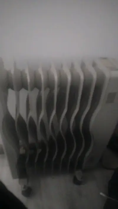 Calefactor eléctrico de aceite con ruedas - miniatura 1