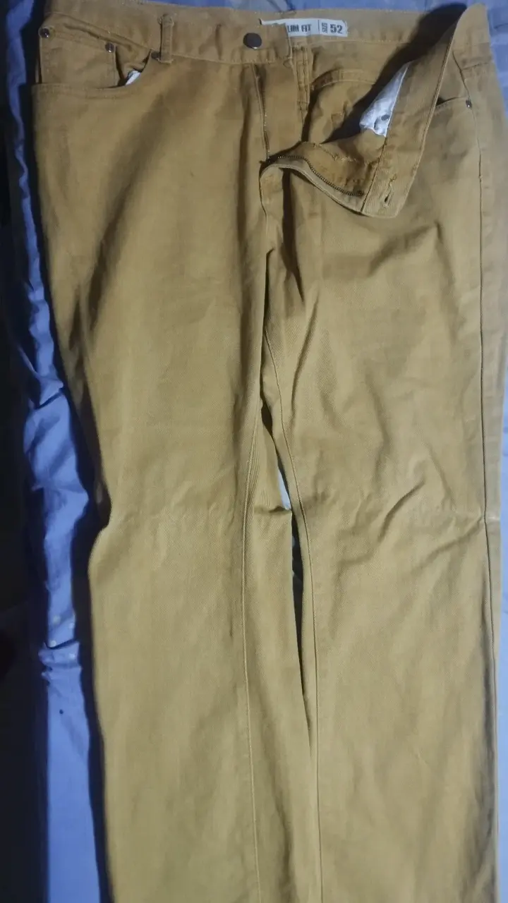 Pantalones marrones de hombre talla 52 - 1
