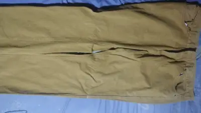 Pantalones marrones de hombre talla 52 - miniatura 3