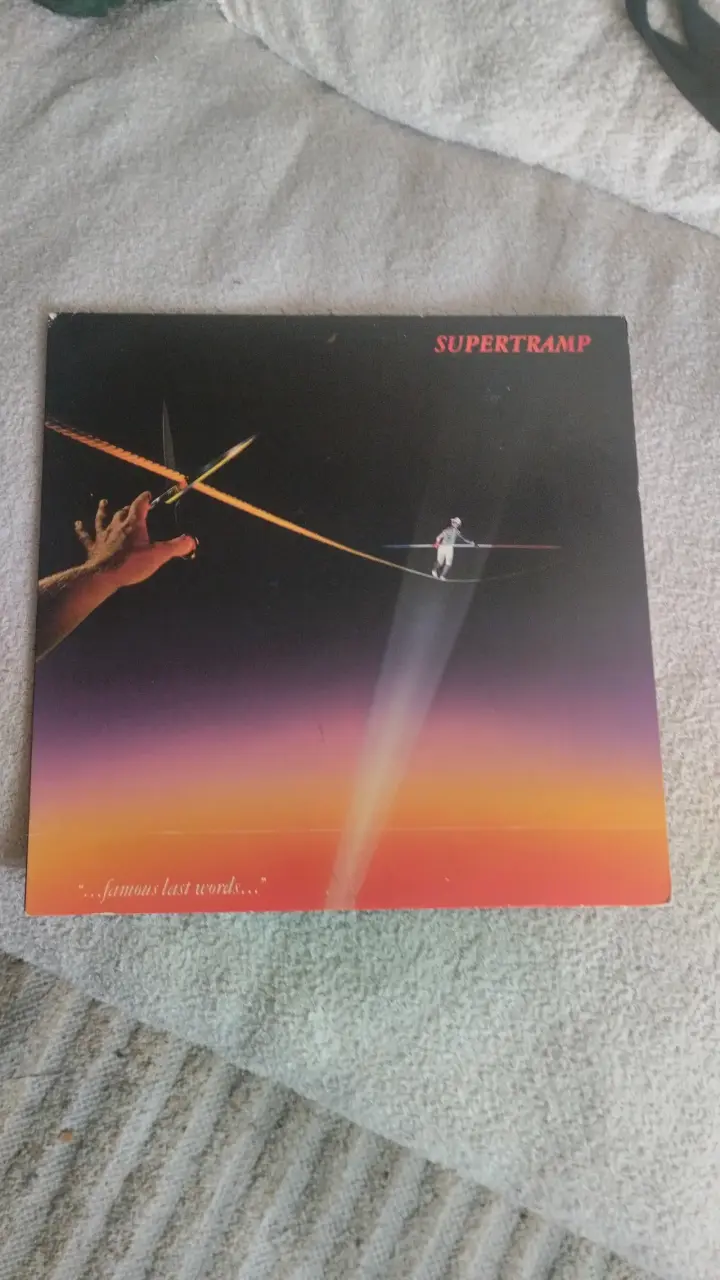 Vinilo Supertramp Famous Last Words