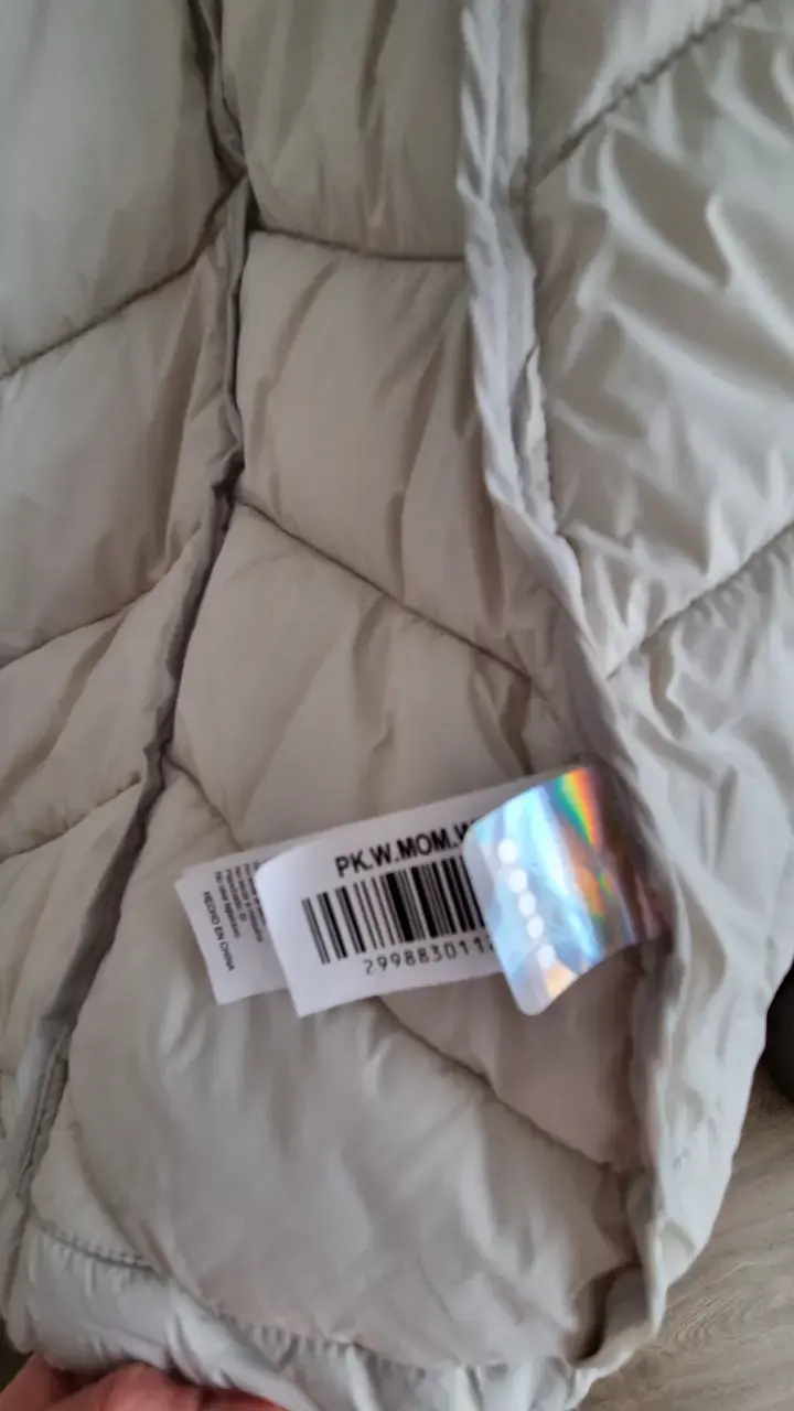 Chaqueta acolchada blanca Diadora para mujer - 4