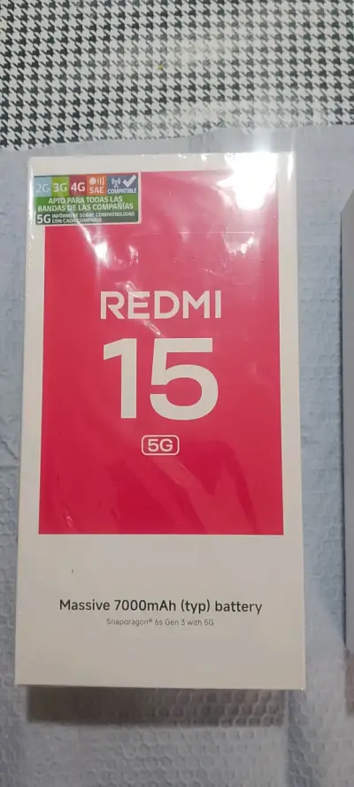 Smartphone Redmi 15 5G con batería de 7000mAh - miniatura 1