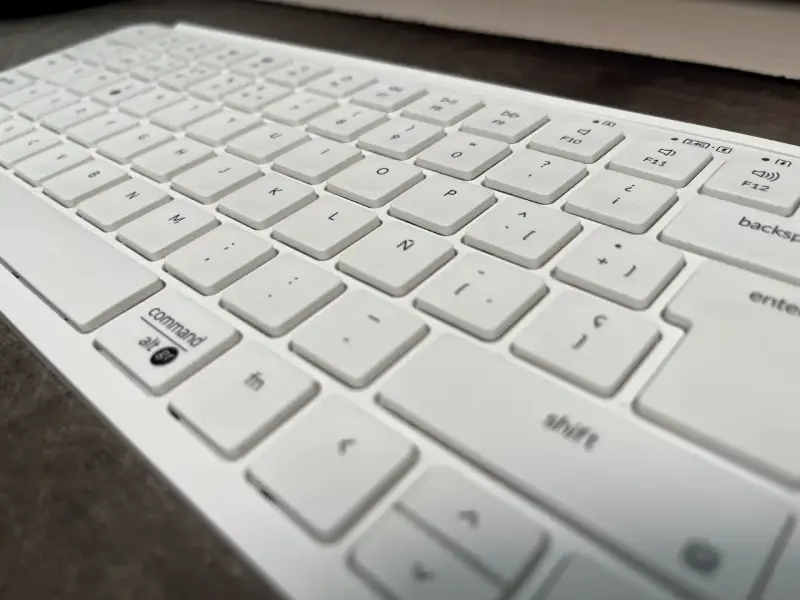Teclado inalámbrico Keychron B1 Pro Blanco Español - 3