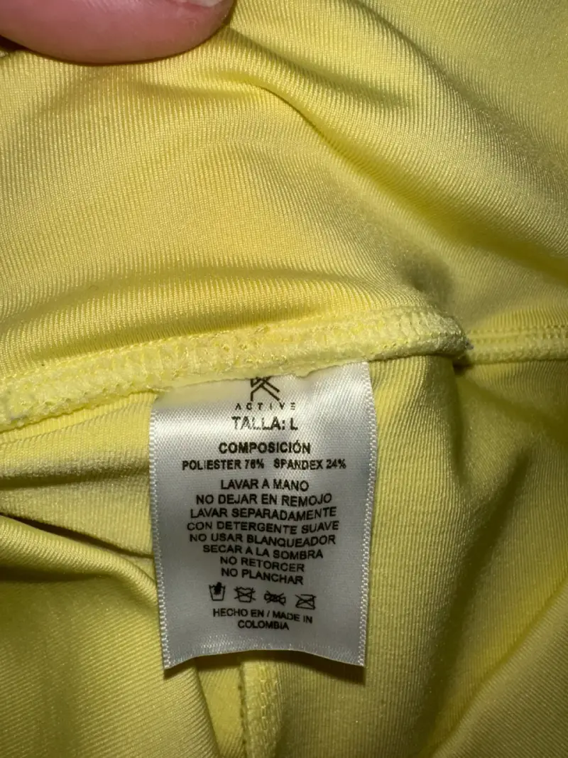 Falda amarilla deportiva para mujer - 5
